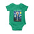 Virgin Mary Starry Night Baby Onesie Mother of Christ Catholic TS14 Irish Green Print Your Wear