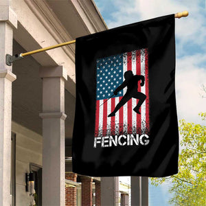 American Flag Fencing USA Patriotic Garden Flag TS14 Print Your Wear