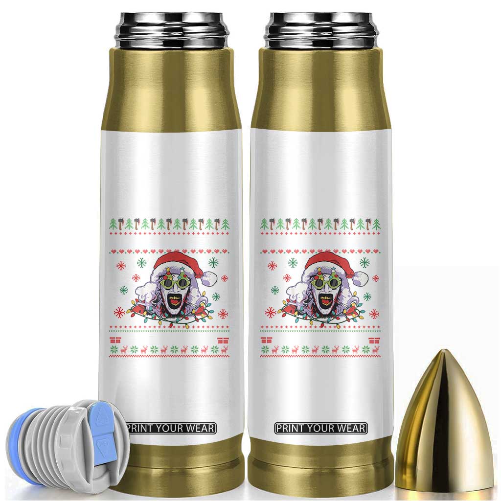 Terrifier Santa Christmas Bullet Tumbler Getting Into The Holiday Spirit Horror Movie TS14 White Print Your Wear