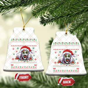 Terrifier Santa Christmas Ceramic Ornament Getting Into The Holiday Spirit Horror Movie TS14 Print Your Wear