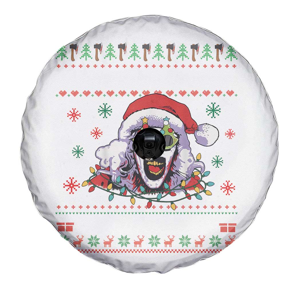 Terrifier Santa Christmas Spare Tire Cover Getting Into The Holiday Spirit Horror Movie TS14 Print Your Wear