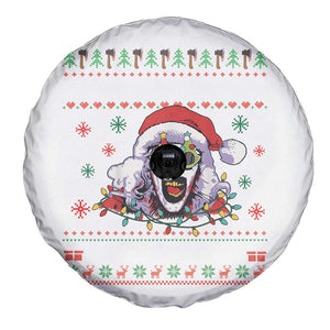 Terrifier Santa Christmas Spare Tire Cover Getting Into The Holiday Spirit Horror Movie TS14 Print Your Wear