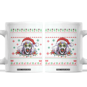 Terrifier Santa Christmas Coffee Mug Getting Into The Holiday Spirit Horror Movie TS14 White Print Your Wear