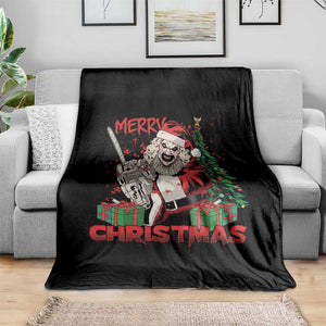 Terrifier Santa Christmas Horror Movie Throw Blanket TS14 Print Your Wear