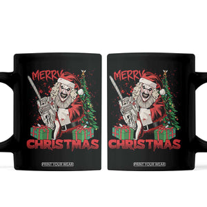 Terrifier Santa Christmas Horror Movie Coffee Mug TS14 Black Print Your Wear