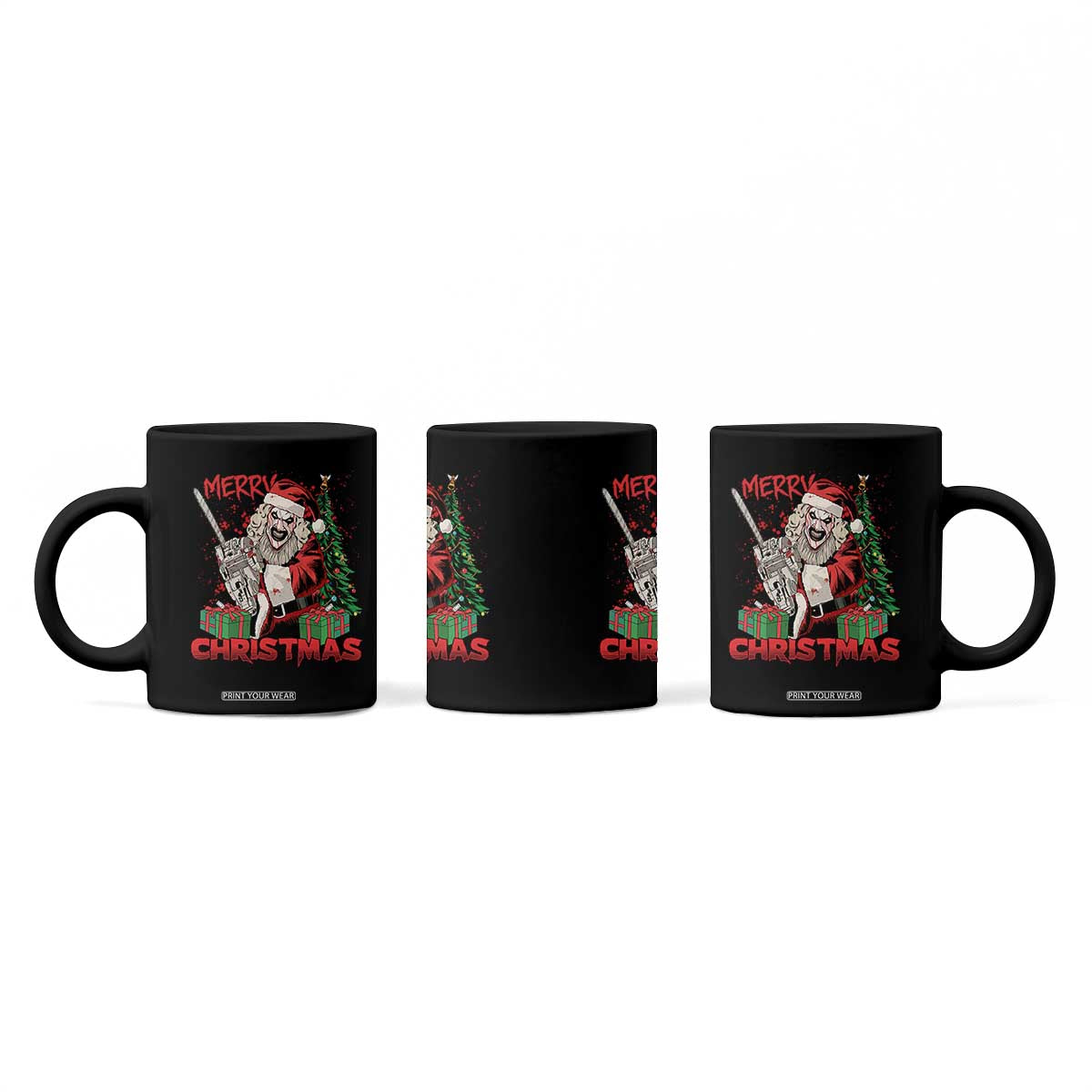 Terrifier Santa Christmas Horror Movie Coffee Mug TS14 Print Your Wear