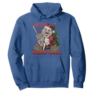 Terrifier Santa Christmas Horror Movie Hoodie TS14 Royal Blue Print Your Wear