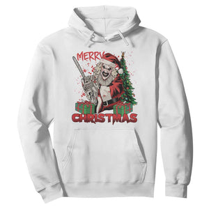 Terrifier Santa Christmas Horror Movie Hoodie TS14 White Print Your Wear