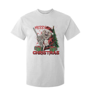 Terrifier Santa Christmas Horror Movie T Shirt For Kid TS14 White Print Your Wear