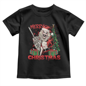 Terrifier Santa Christmas Horror Movie Toddler T Shirt TS14 Black Print Your Wear
