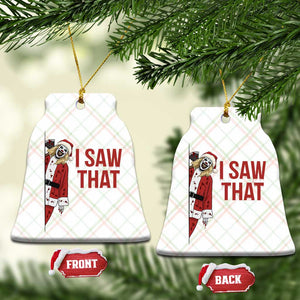 Terrifier Santa Christmas Movie Ceramic Ornament I Saw That Meme TS14 Print Your Wear