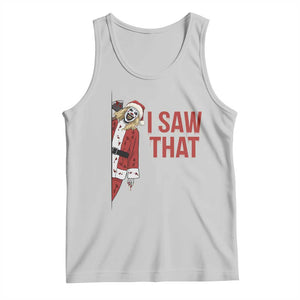 Terrifier Santa Christmas Movie Tank Top I Saw That Meme TS14 Ash Print Your Wear