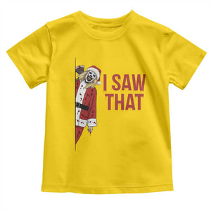 Terrifier Santa Christmas Movie Toddler T Shirt I Saw That Meme TS14 Daisy Print Your Wear