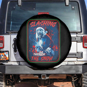 Terrifier Santa Christmas Spare Tire Cover Slashing Through The Snow TS14 No hole Black Print Your Wear