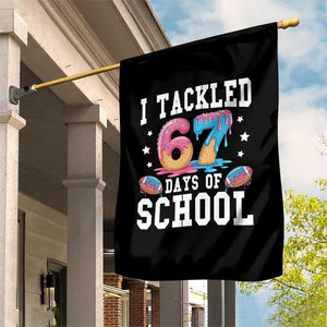 67 Days Of School Garden Flag Six Seven Sports American Football Ice Cream Drip TS14 Print Your Wear
