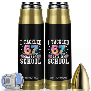 67 Days Of School Bullet Tumbler Six Seven Sports American Football Ice Cream Drip TS14 Black Print Your Wear