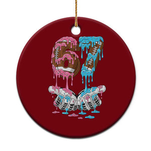 67 Football Meme Ceramic Ornament Six Seven Sports American Football Ice Cream Drip TS14 1pc Red Print Your Wear