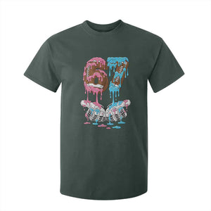 67 Football Meme T Shirt For Kid Six Seven Sports American Football Ice Cream Drip TS14 Dark Forest Green Print Your Wear