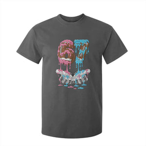 67 Football Meme T Shirt For Kid Six Seven Sports American Football Ice Cream Drip TS14 Dark Heather Print Your Wear