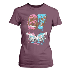 67 Football Meme T Shirt For Women Six Seven Sports American Football Ice Cream Drip TS14 Maroon Print Your Wear
