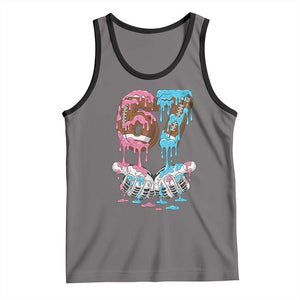 67 Football Meme Tank Top Six Seven Sports American Football Ice Cream Drip TS14 Deep Heather Black Print Your Wear