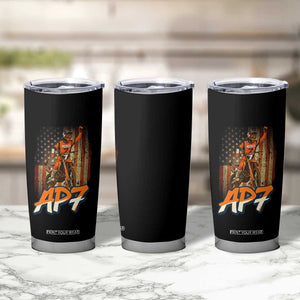 Dirt Bike American Flag Tumbler Cup TS14 Print Your Wear
