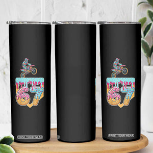 67 Six Seven Meme Skinny Tumbler Funny Dirt Bike Motocross Ice Cream Drip TS14 Print Your Wear