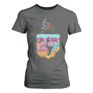 67 Six Seven Meme T Shirt For Women Funny Dirt Bike Motocross Ice Cream Drip TS14 Dark Heather Print Your Wear