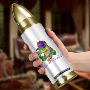 Mardi Gras Alligator Bullet Tumbler Funny Six Seven MAGA Political Meme TS14 Print Your Wear