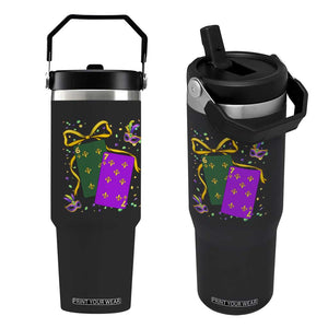 67 Mardi Gras Flip Straw Tumbler Funny Six Seven Playing Cards Meme TS14 One Size: 30 oz Black Print Your Wear