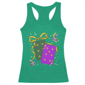 67 Mardi Gras Racerback Tank Top Funny Six Seven Playing Cards Meme TS14 Irish Green Print Your Wear