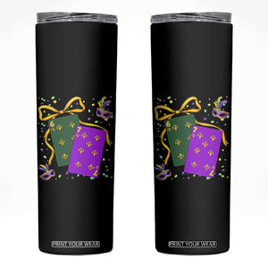 67 Mardi Gras Skinny Tumbler Funny Six Seven Playing Cards Meme TS14 Black Print Your Wear