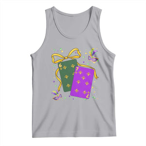 67 Mardi Gras Tank Top Funny Six Seven Playing Cards Meme TS14 Athletic Heather Print Your Wear