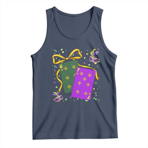 67 Mardi Gras Tank Top Funny Six Seven Playing Cards Meme TS14 Navy Print Your Wear