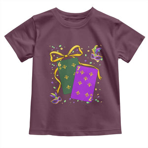 67 Mardi Gras Toddler T Shirt Funny Six Seven Playing Cards Meme TS14 Maroon Print Your Wear