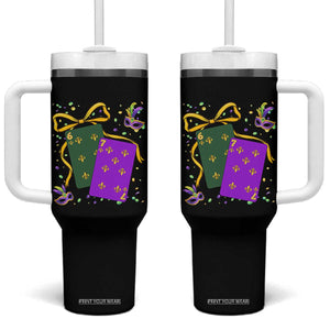 67 Mardi Gras Tumbler With Handle Funny Six Seven Playing Cards Meme TS14 One Size: 40 oz Black Print Your Wear