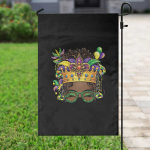 Mardi Gras Queen Garden Flag Messy Pun Carnival Party TS14 Print Your Wear