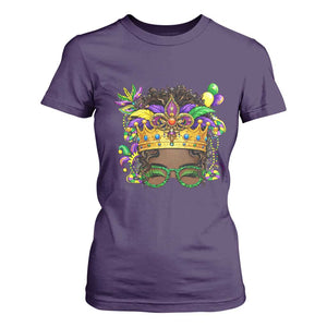 Mardi Gras Queen T Shirt For Women Messy Pun Carnival Party TS14 Purple Print Your Wear