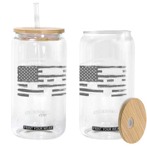 Everything is Fine Trust Your Government Glass Can Funny Political Sarcastic American Flag TS14 Print Your Wear