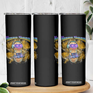 Funny Burnt Peanut Goop Skinny Tumbler DJ Music Meme TS14 Print Your Wear