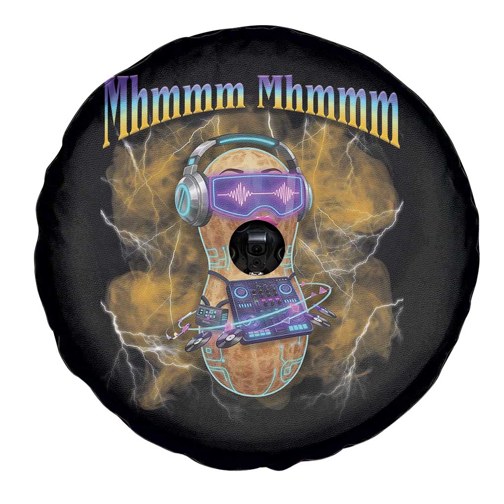 Funny Burnt Peanut Goop Spare Tire Cover DJ Music Meme TS14 Print Your Wear