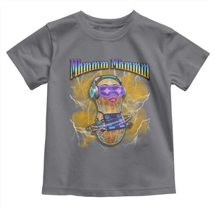 Funny Burnt Peanut Goop Toddler T Shirt DJ Music Meme TS14 Charcoal Print Your Wear