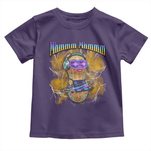 Funny Burnt Peanut Goop Toddler T Shirt DJ Music Meme TS14 Purple Print Your Wear