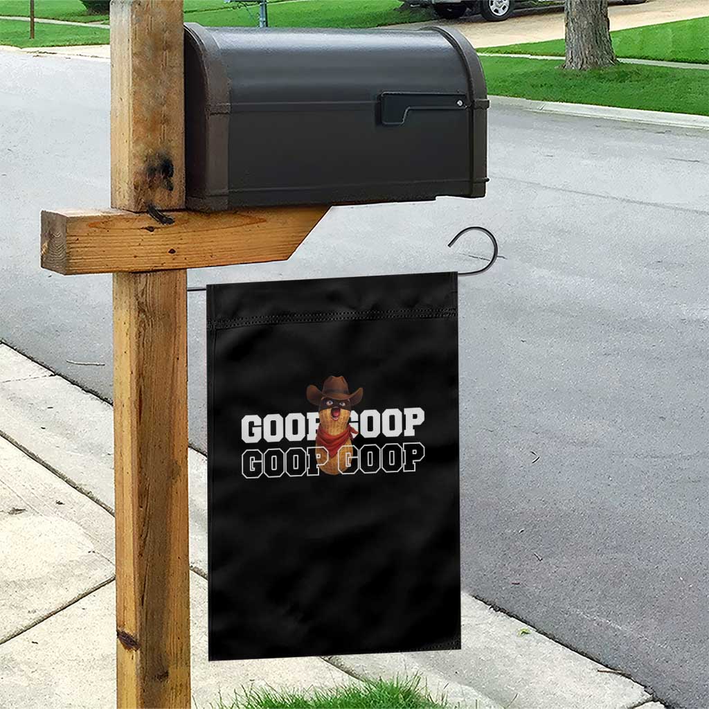 Funny Burnt Peanut Goop Garden Flag Internet Viral Meme Trendy TS14 Print Your Wear