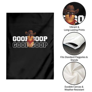 Funny Burnt Peanut Goop Garden Flag Internet Viral Meme Trendy TS14 Print Your Wear