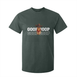 Funny Burnt Peanut Goop T Shirt For Kid Internet Viral Meme Trendy TS14 Dark Forest Green Print Your Wear