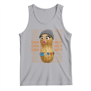 Funny Burnt Peanut Goop Tank Top Uhm Excuse Me TS14 Athletic Heather Print Your Wear