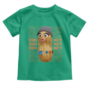 Funny Burnt Peanut Goop Toddler T Shirt Uhm Excuse Me TS14 Irish Green Print Your Wear