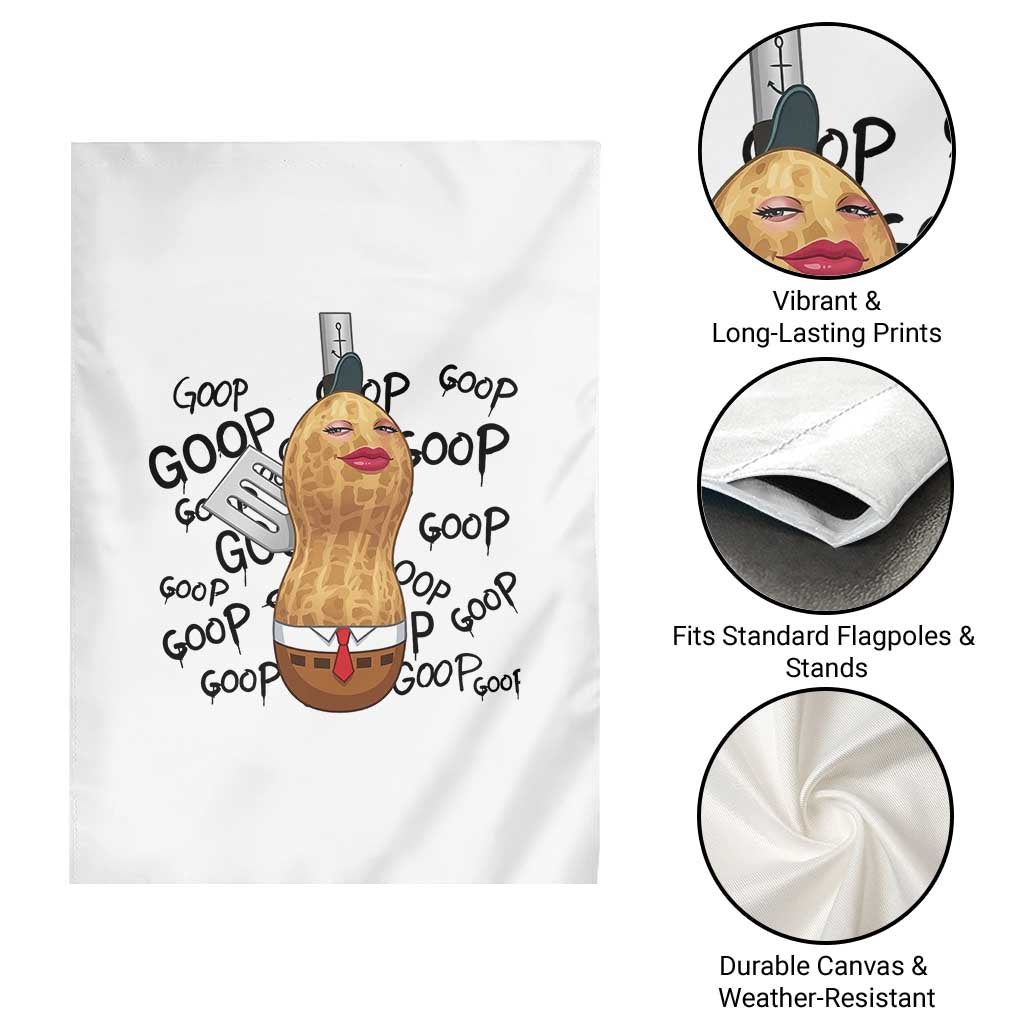 Funny Burnt Peanut Garden Flag Goop Bungulato Homage TS14 Print Your Wear