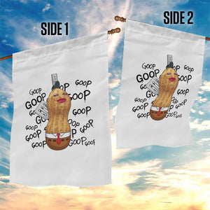 Funny Burnt Peanut Garden Flag Goop Bungulato Homage TS14 Print Your Wear
